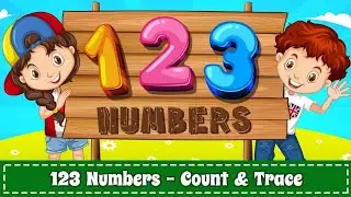 Best learn numbers 123 with 3d colour and puzzle 🧩 number nams 1234 with colours and puzzle