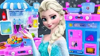 61 Minutes Satisfying Unboxing ELSA Frozen Kitchen Set ❄️ Ultimate Disney Toys Collection