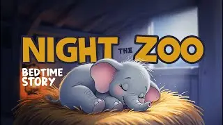 Bedtime Story: The Night Zoo and Lumi (Calm Sleep Story) | Moonkin Tales