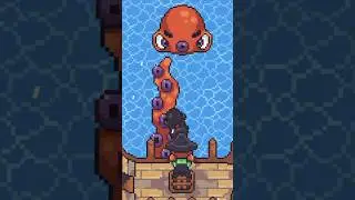 Мини-игра, которую я сделал для Brackeys Game Jam! #pixelart #gamedev