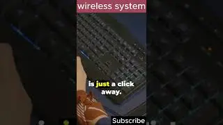 wireless mouse and keyboard.