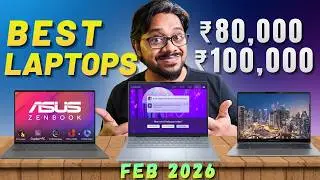 Feb 2026 के Best Laptop Under ₹80000, ₹90000 & 1 Lakh ✅ Professionals के लिए Best!