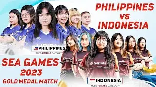 INDONESIA vs Philippines Full Game 1-5 Highlights - SEA GAMES MLBB Female Category Gold Medal Match