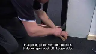 Montering af Outline døre