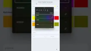 Get Ready for this Ultimate Color Palette Generator step by step tutorial...