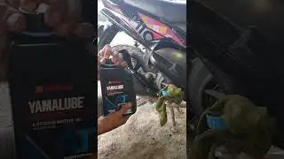 change oil use yamaha yamalube semi synthetic  mio sporty