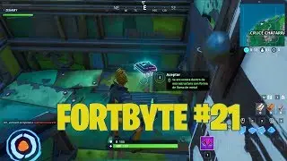 FORTBYTE 21 - Se encuentra dentro de una estructura con forma de llama de metal