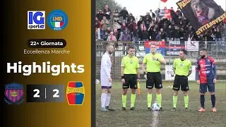 Sangiustese-Civitanovese 2-2 (Eccellenza Marche)