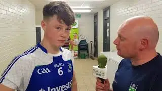 Post Match Interview with winning Ulster MFC Captain