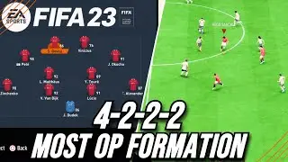 FIFA 23 BEST META 4222 CUSTOM TACTICS - Best Custom Tactics Post Patch!