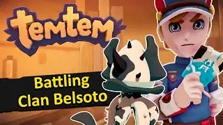 Battling Clan Belsoto at Windward Fort - TemTem Gameplay