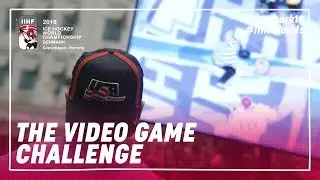 Video Game Challenge: BC Reunion Edition with USA&rsquo;s Kreider & Atkinson | #IIHFWorlds 2018