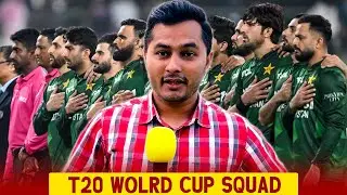 Pakistan announces 15-member squad for T20 World Cup 2026!