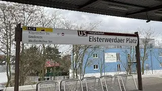 Bvg Gleisarbeiter + H Zug 5001 | U Elsterwerdaer Platz