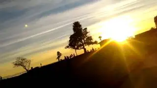 Jog sunset