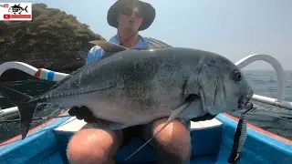 GT FISHING GUIDE || CATCH AND SWIM RELEASE GT OF BALI ISLAND
