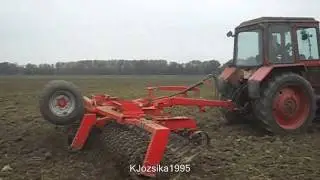 Magágykészítés 2014 Mtz 82 + HE-VA Tip Roller; John Deere 6900 + Kongskilde Vibro Master