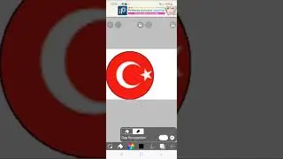 How to make a country ball with ibis paint