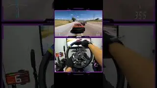 Race Bugatti Chiron | Forza Horizon 5 #shorts #bugatti  #steeringwheel