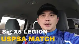 Sig X5 Legion Carry Optic / GPS USPSA MATCH.