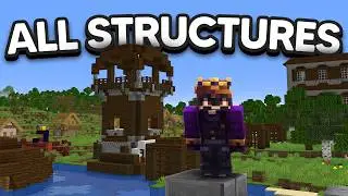 How Fast Can I find ALL 24 Minecraft Structures?