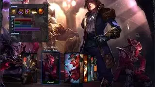 Jack of Hearts Twisted Fate Skin Spotlight Gameplay 1080p HD League Of Legends