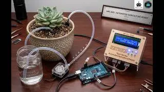 Automated Agricultural Watering Robot: Arduino Control System (MRC 2021)