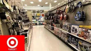 TARGET KITCHEN COOKWARE POTS PANS KITCHENWARE COOK WARE SHOP WITH ME SHOPPING STORE WALK THROUGH 4K