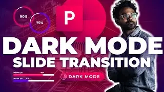 PowerPoint Dark Mode Slide Transition 🔥Tutorial🔥