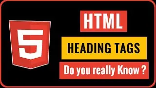 HTML Heading Tags Explained (Hindi)