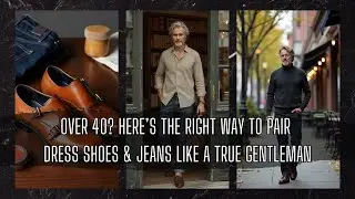 Over 40? Here&rsquo;s the Right Way to Pair Dress Shoes & Jeans Like a True Gentleman