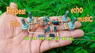Tutorial buat echo karaoke mic kondensor