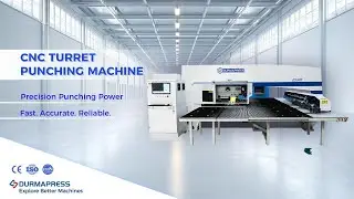 Watch DURMAPRESS ES300 CNC Turret Punching Machine