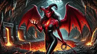 Dark Fantasy Demon Queen Ambience | Enchanting Devil&rsquo;s Lair Music | Immersive Dark Soundscapes