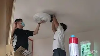 「淘寶 電器」 風扇燈」自己屋企自己裝