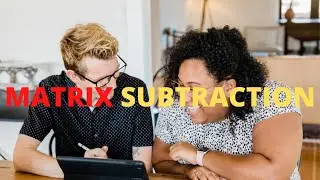 MATRIX SUBTRACTION PROGRAMMING EXPLAINED IN MALAYALAM WITH BASIC PROGRAMMING LANGUAGE