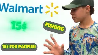 15$ Walmart fishing challenge!