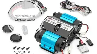 How to Build an ARB Twin Air Compressor Mobile System #arb #twin #compressor #diy #portable #air