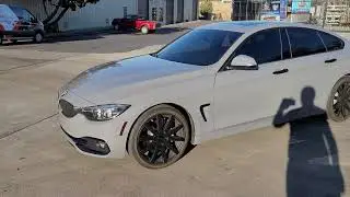 BMW 440i оклеен пленкой Gloss Rock Grey