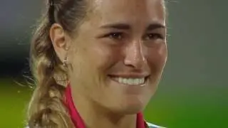 Himno de Puerto Rico - Olimpiadas Rio 2016 - M&oacute;nica Puig