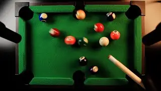 ASMR I'll play the pool