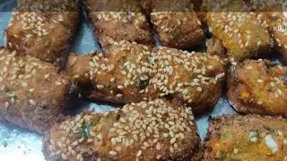 Veg Gold Fingers | Street food | chinese snacks recipe | gold finger recipe | by Poonam's kitchen |