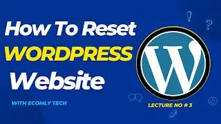 Ho to reset wordpress Website to default || reset wordpress website plugin || WP Rest Plugin