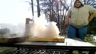 Powdered Sugar Rocket Test #0