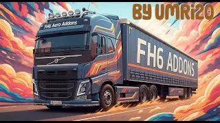 ETS2 v 1.56#[REL] Volvo FH6 Aero Addons v0,1 by Umri20