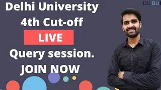 Delhi University live query session.