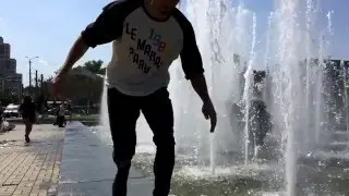 Slow motion freerunning