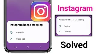 Instagram Keeps stopping problem 2025 || Keeps Stopping problem on Instagram