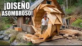 Hombre Construye Rueda De Agua Que Otorga Energía a Su Cabaña | De Inicio a Fin