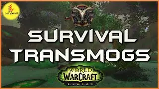 Legion ARTIFACT + TIER SETS - Best Survival Hunter Transmogs
